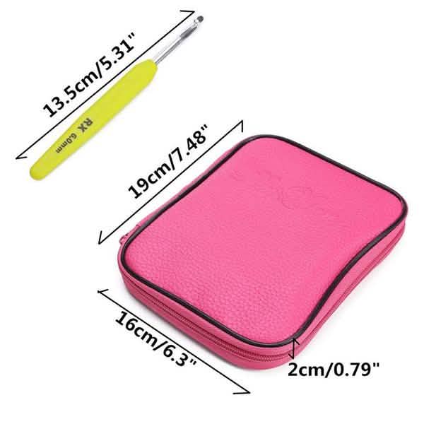 16-piece crochet hook set, alternate view