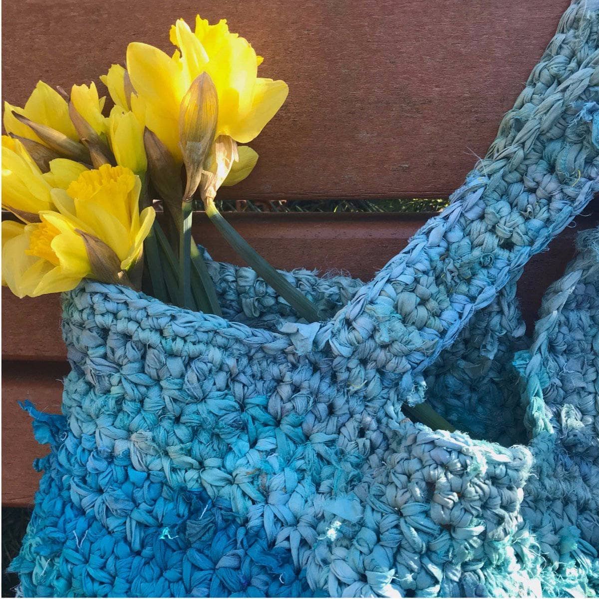 Anna tote bag crochet kit, color option