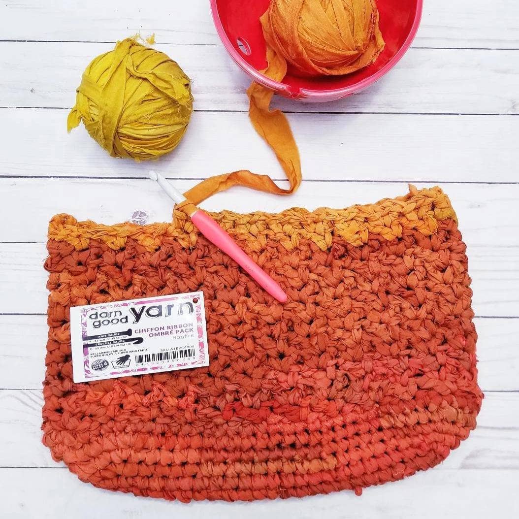 Big Market Tote crochet kit, color option