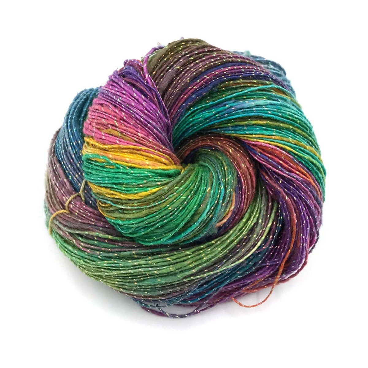 Enchantress shawl kit, yarn colorway